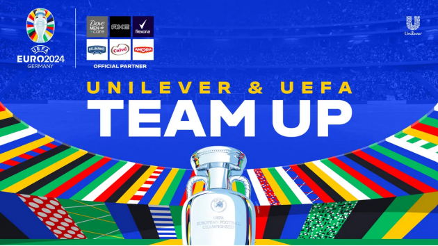 Unilever wird Sponsor der Fußball-EM 2024 -